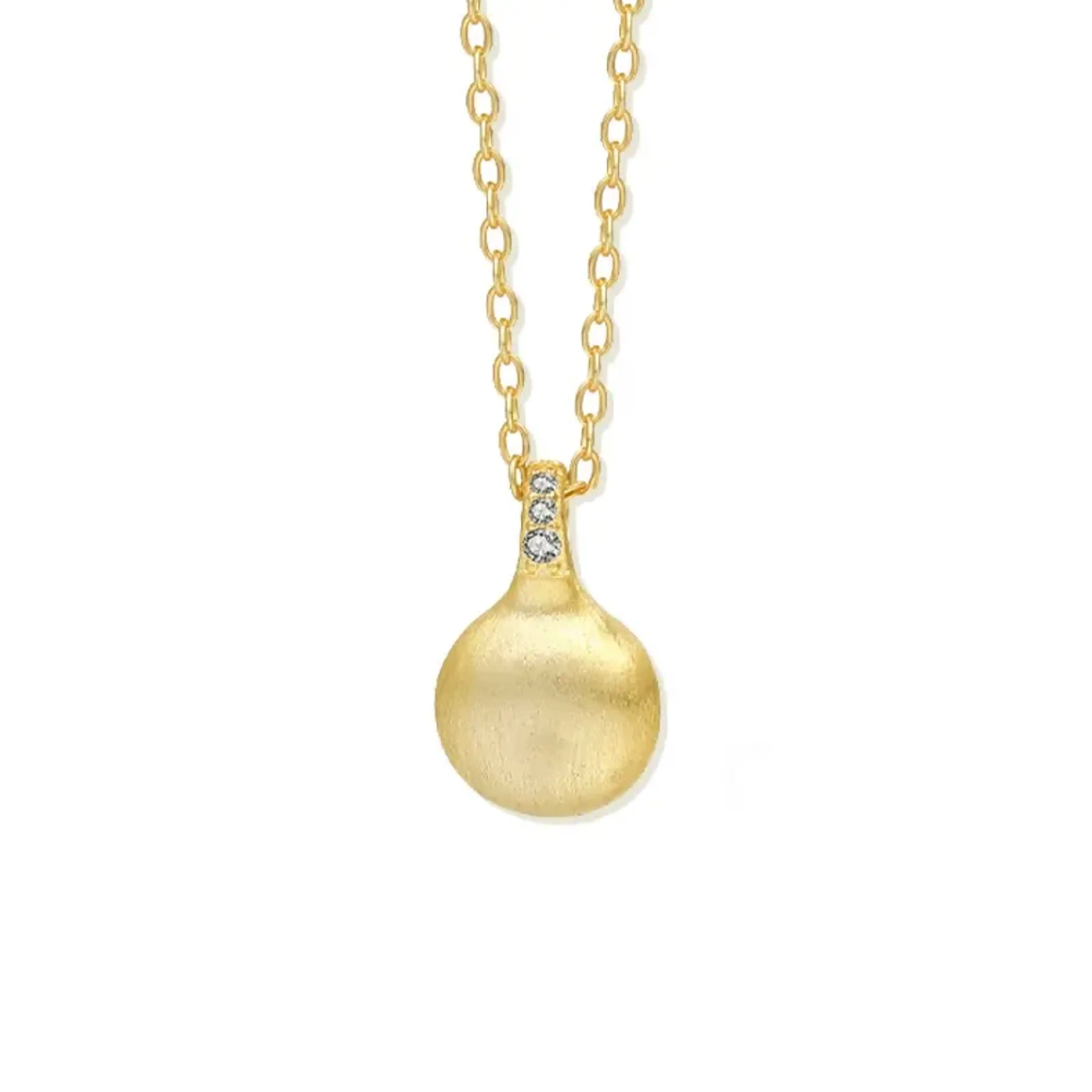 Engravable Pave Necklace