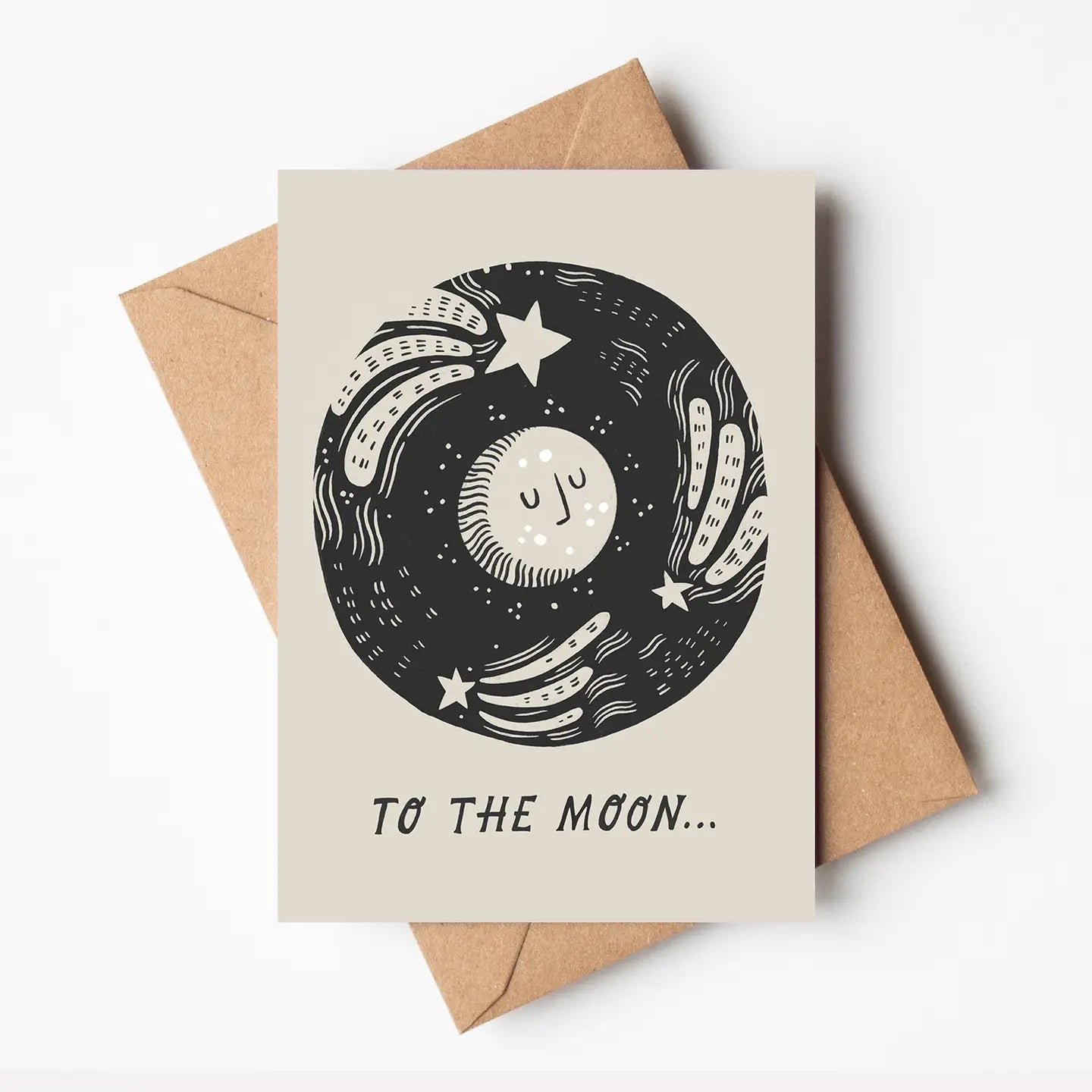 To The Moon Card