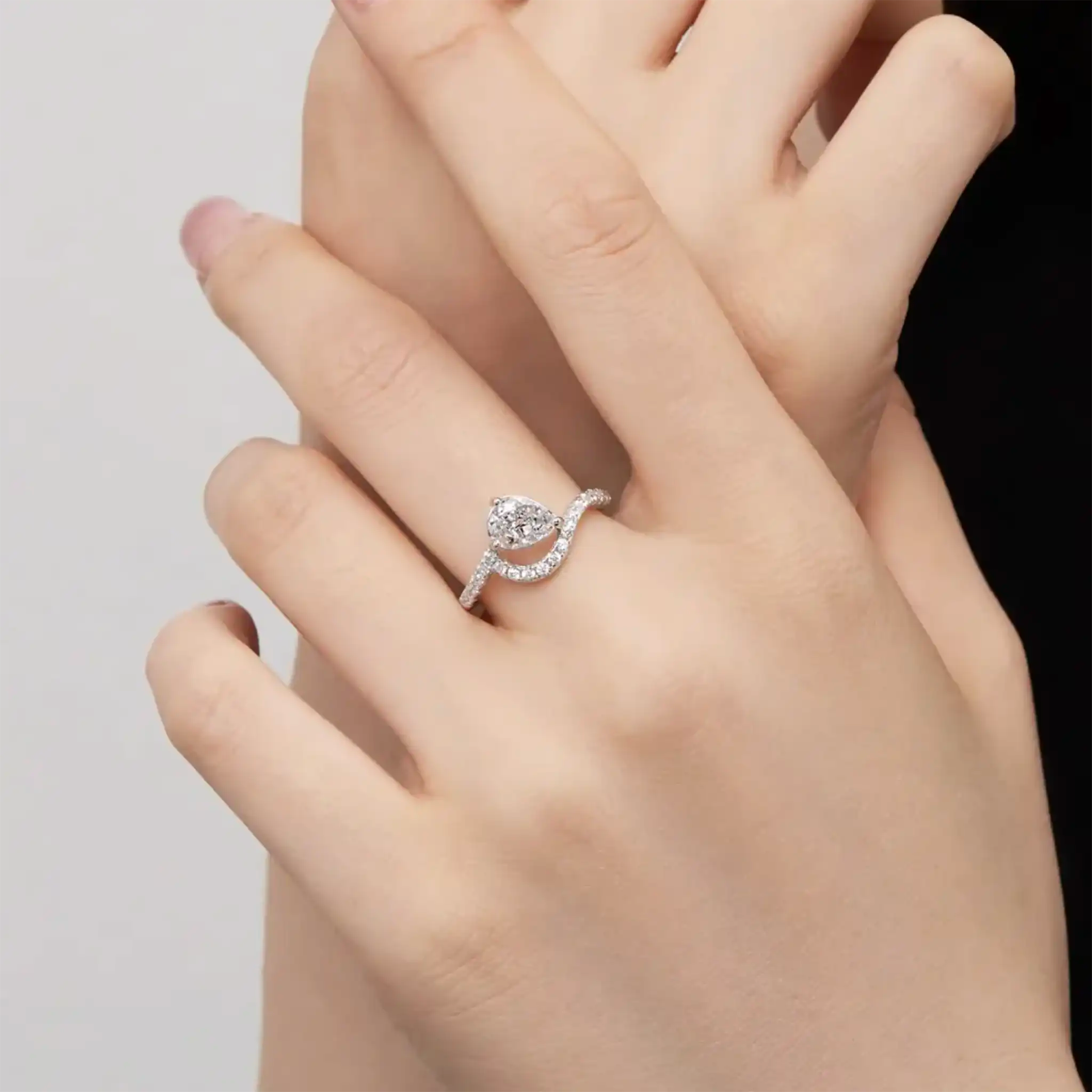 modern sparkly rings zola crushed ice ring uk treatfully