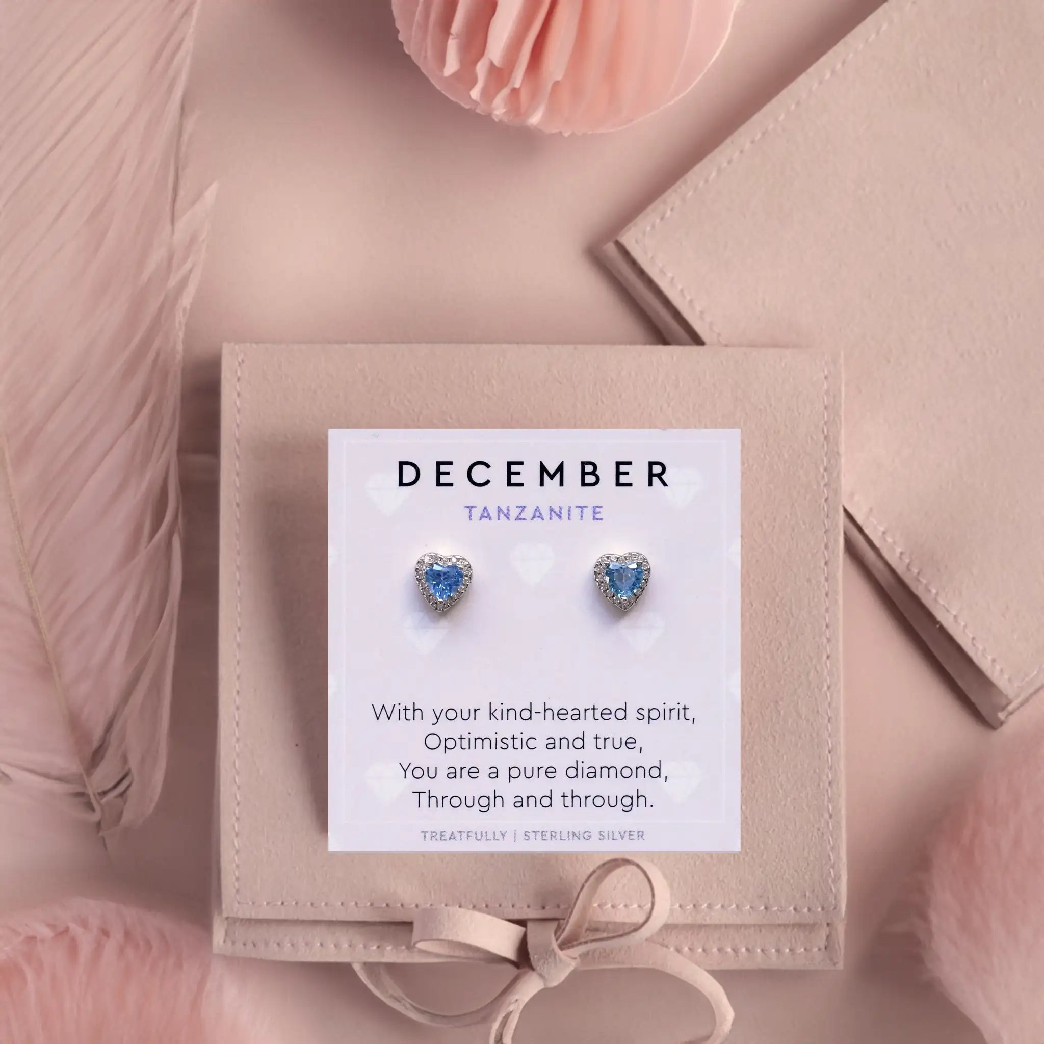 gifts for december birthdays december birthstone earrings treatfully