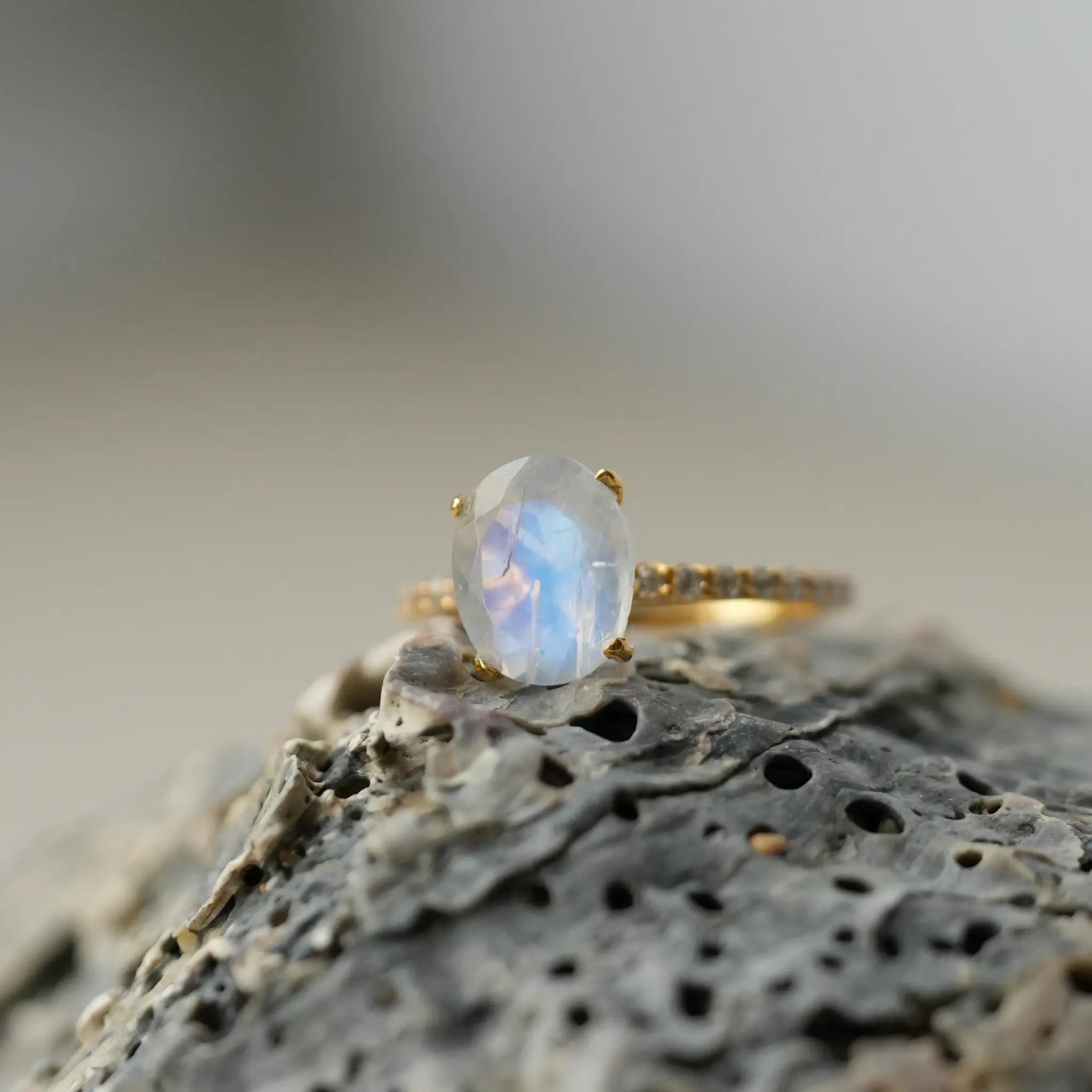 genuine moonstone ring treatfully uk