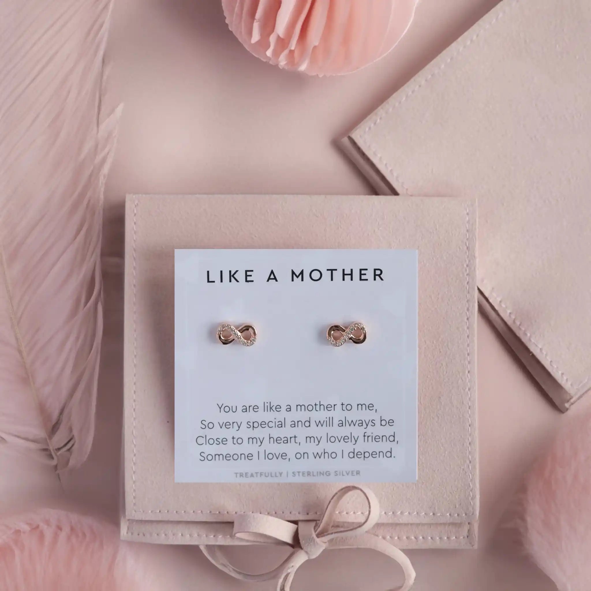 like a mum to me earrings