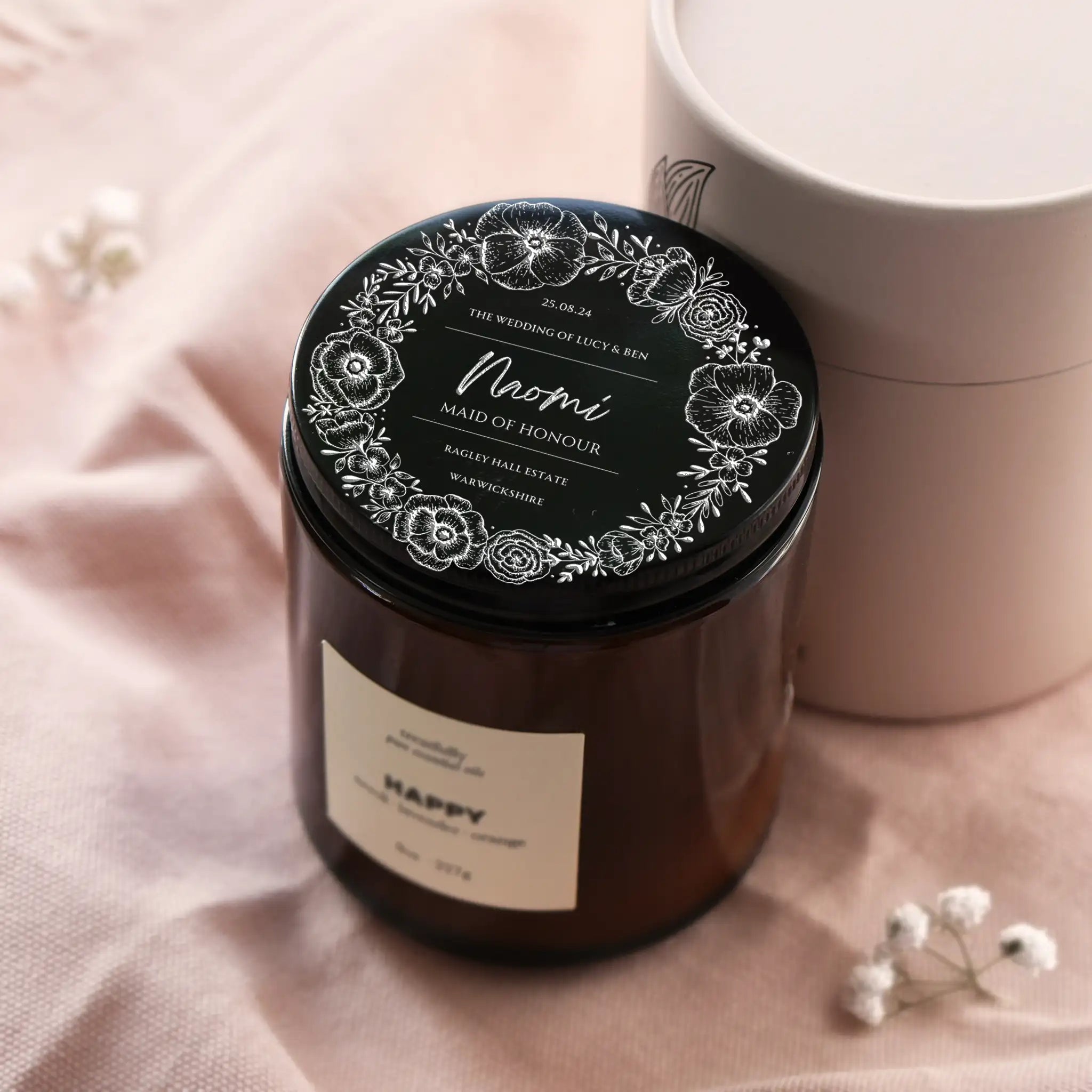 Maid of Honour Candle Gifts - Gifts for Maid of Honour UK