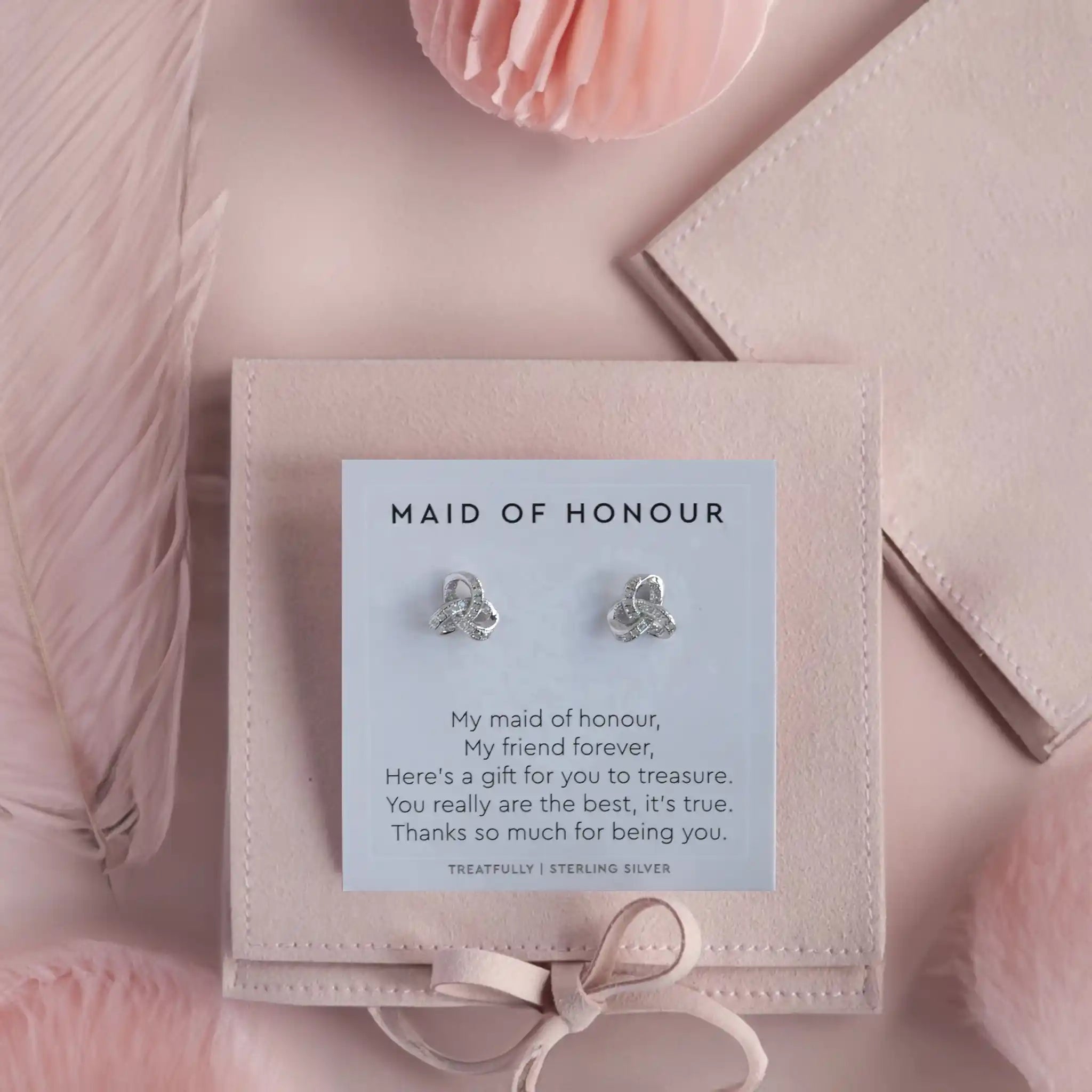 maid of honor gifts maid of honour earrings bridal party gifts for her